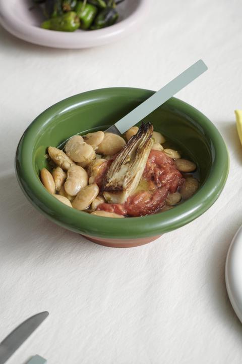 Actual product image HAY Barro Salad Bowl, Small - Green (21 cm, 1 x)