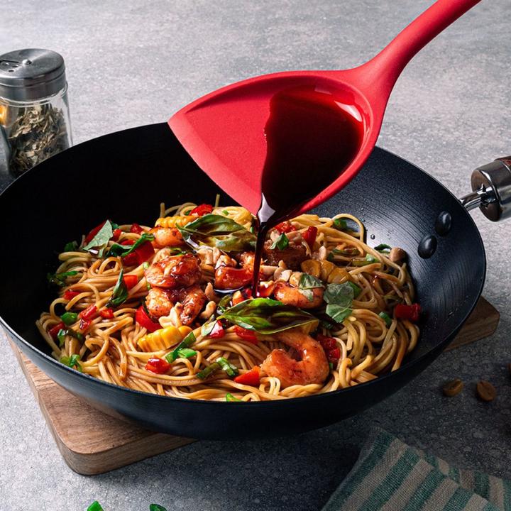 Produktbild Mastrad Pfannenwender Wok Silikon Blau