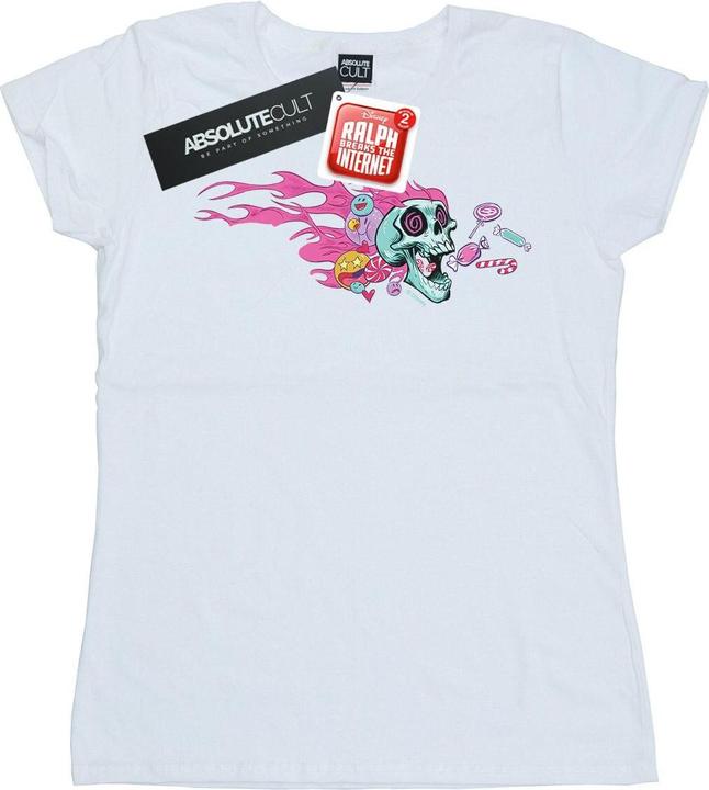 Immagine prodotto Disney Wreck It Ralph Candy Skull Maglietta Donna (L)