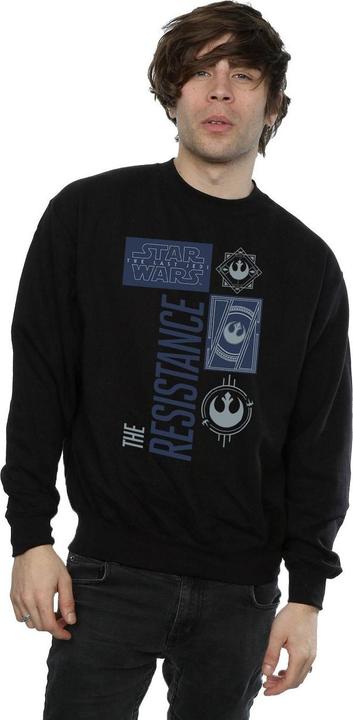 Actual product image Star Wars Mens The Last Jedi The Resistance Sweatshirt (M)