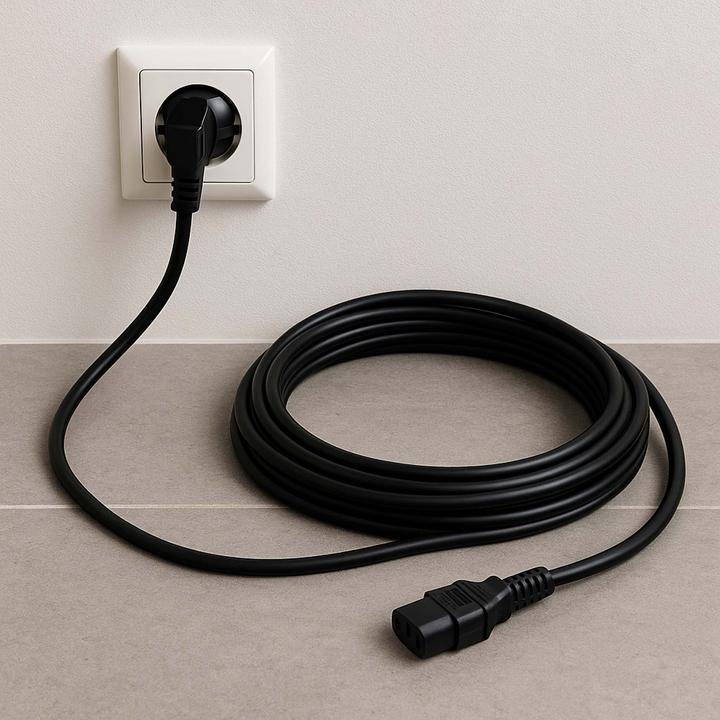 Image du produit Walimex Câble d'alimentation de 4m avec prise pour appareil froid (4 m)