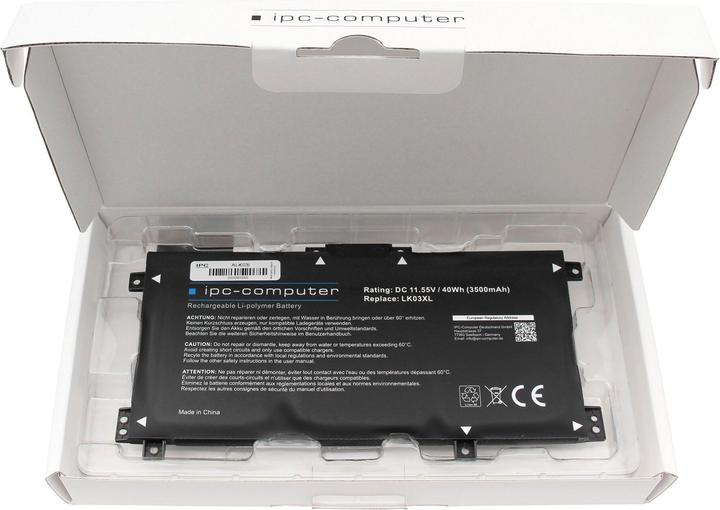 Produktbild IPC LK03XL (3 Zellen, 3500 mAh)