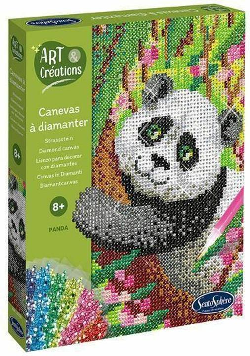 Produktbild Sentosphere Panda-Diamant-Leinwand
