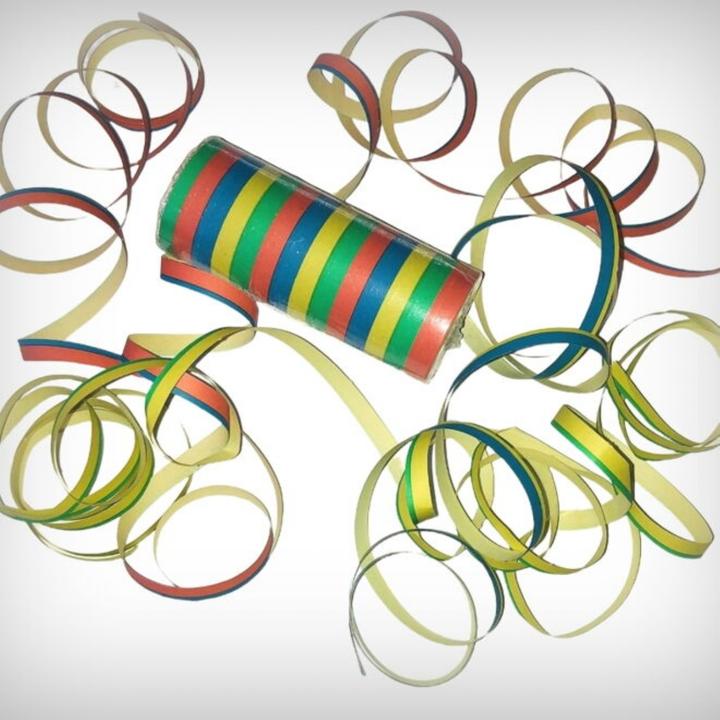 Actual product image Amscan Streamer 4-coloured 18RL