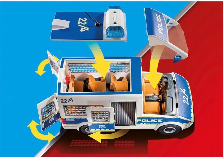 Produktbild Playmobil Polizeiauto mit Licht und Sound (70899, Playmobil City Action)