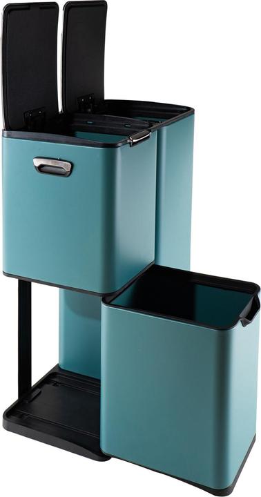 Produktbild HTI-Living Mülltrennsystem Jannik 60 Liter Türkis (60 l)