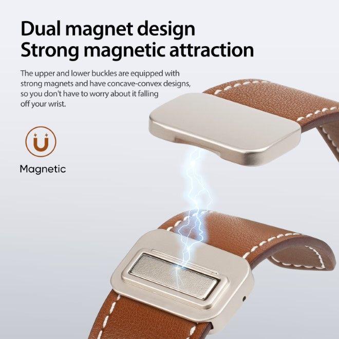 Actual product image Dux Ducis YA bracelet (47 mm, Genuine leather)