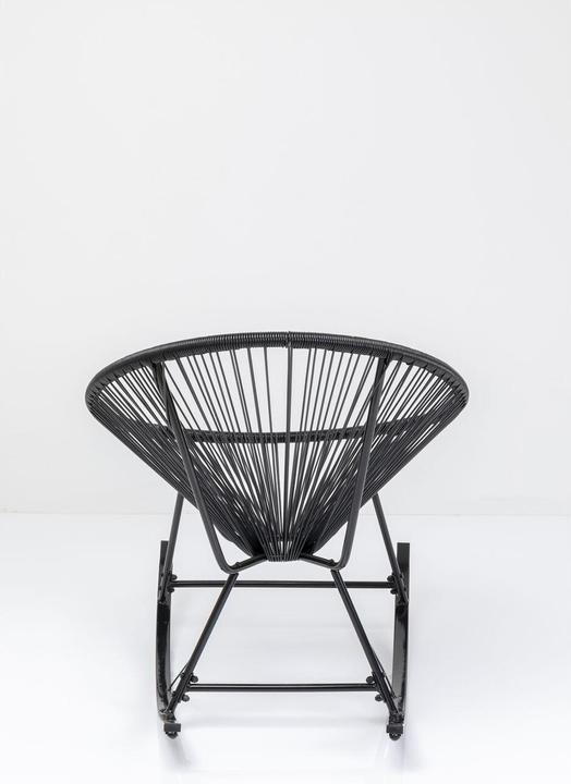 Image du produit Kare Design Fauteuil à bascule Acapulco Noir