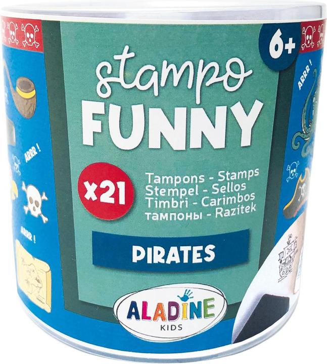 Actual product image Aladine Kids Stamp Funny Pirates