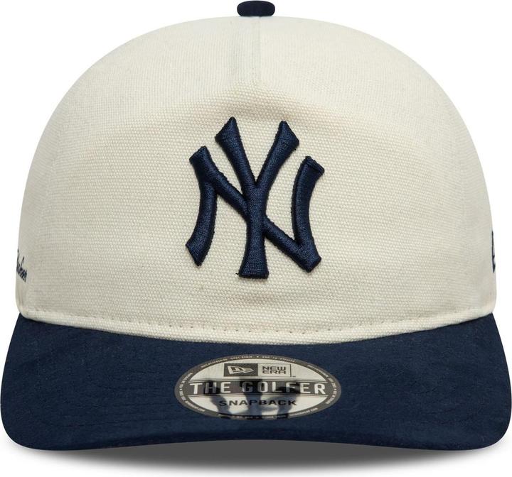 Produktbild New Era Golfer Snapback Cap - New York Yankees Beige (One Size)