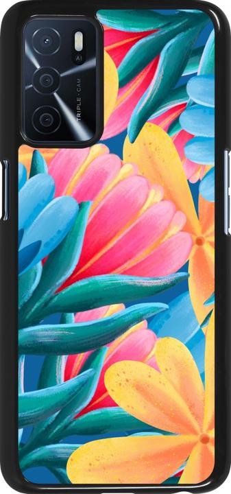 Actual product image PhoneLook Coque Spring 23 colourful flowers (Oppo A16s)