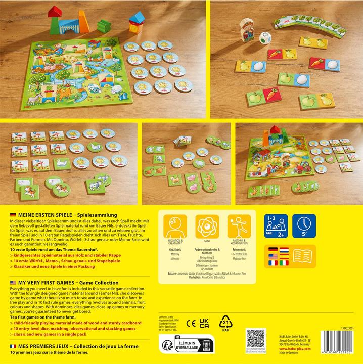 Produktbild Haba Spielesammlung (Deutsch)