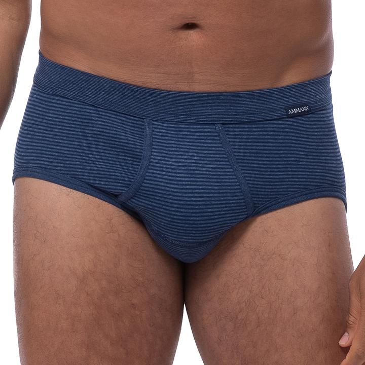 Immagine prodotto Ammann 3 Pack di mutandine / mutande a coste fini di jeans con cavallo (4XL, confezione da 3)