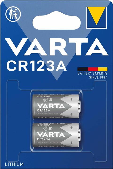 Varta Photo Lithium (2 Stk., CR123A, 1430 mAh)