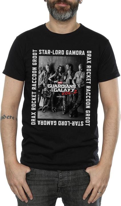 Produktbild Guardians Of The Galaxy Framed Poster TShirt (XL)