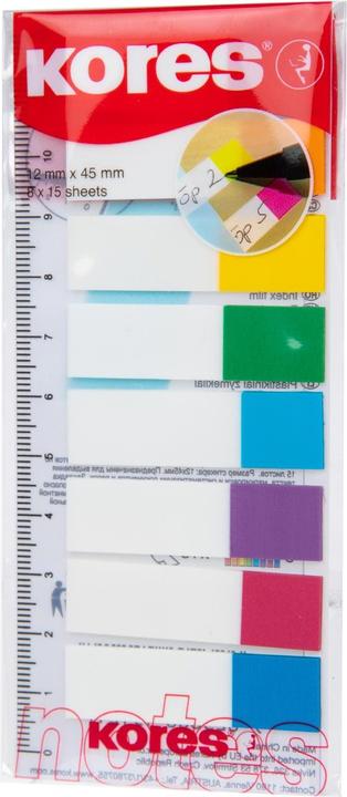 Kores Index des notes (12 x 45 mm)