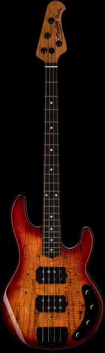 Immagine prodotto Bassgitarre, StingRay RAY34HH Spalted Maple, Blood Orange Burst (Chitarra elettrica)