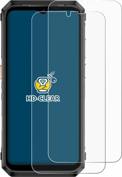 Actual product image BROTECT Screen Protector Clear (2 Piece, Ulefone Power Armor 18T)