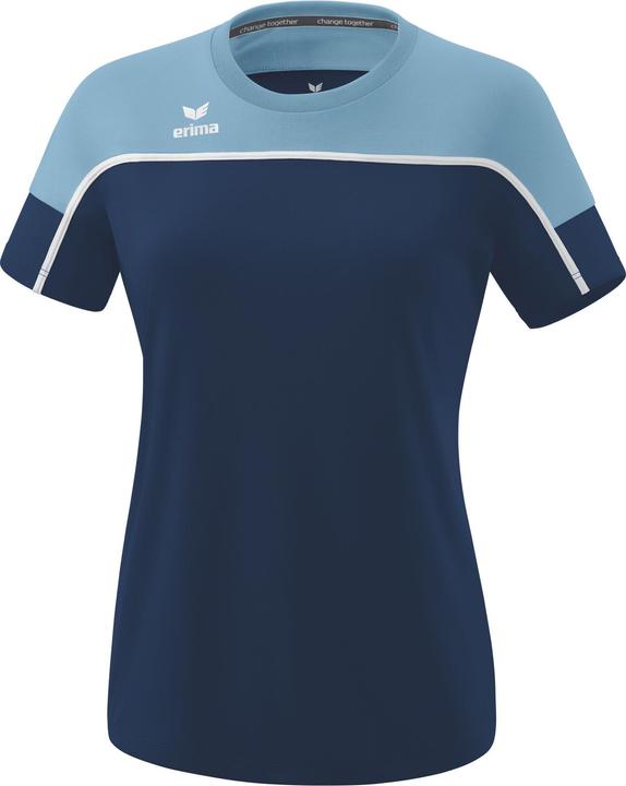 New Navy, Weiss, Faded Denim