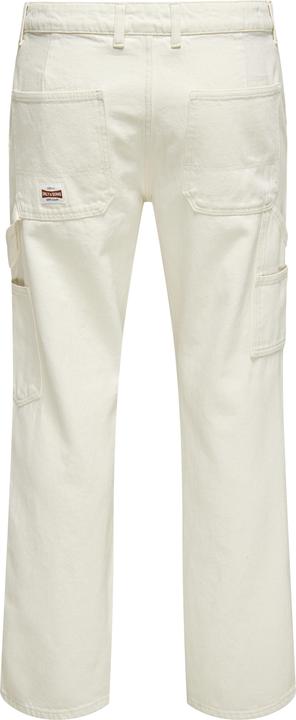 Actual product image Only & Sons Onsedge Straight Car Ecru1088pimdnm Noos (W33/L32)