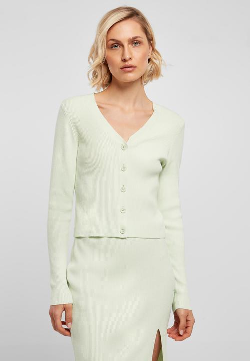 Immagine prodotto Urban Classics Cardigan corto a costine da donna - 16980 (3XL)