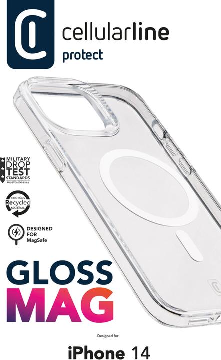 Actual product image Cellularline Gloss Mag Case (Apple iPhone 14)