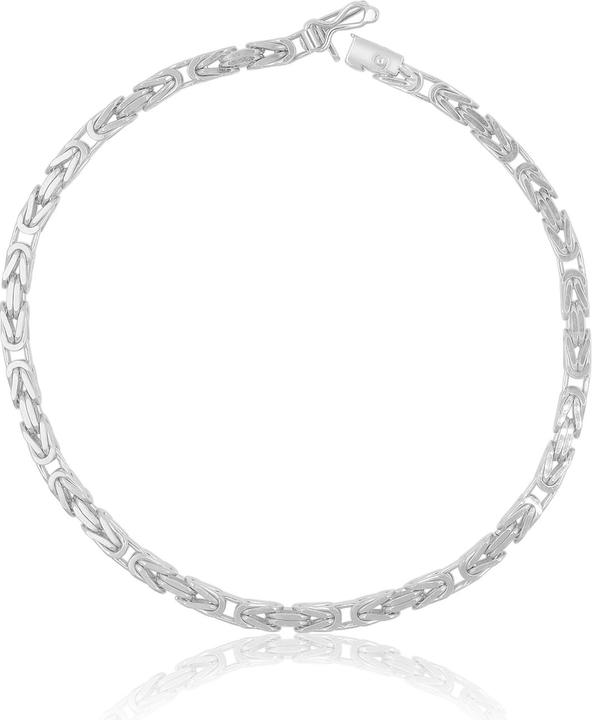 Immagine prodotto Muau Catena del Re (19 cm, Oro bianco)