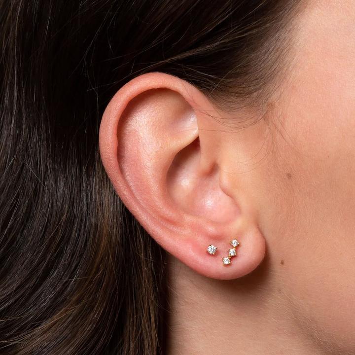 Produktbild Xenox Piercings Einzel Ohrstecker (Silber 925)