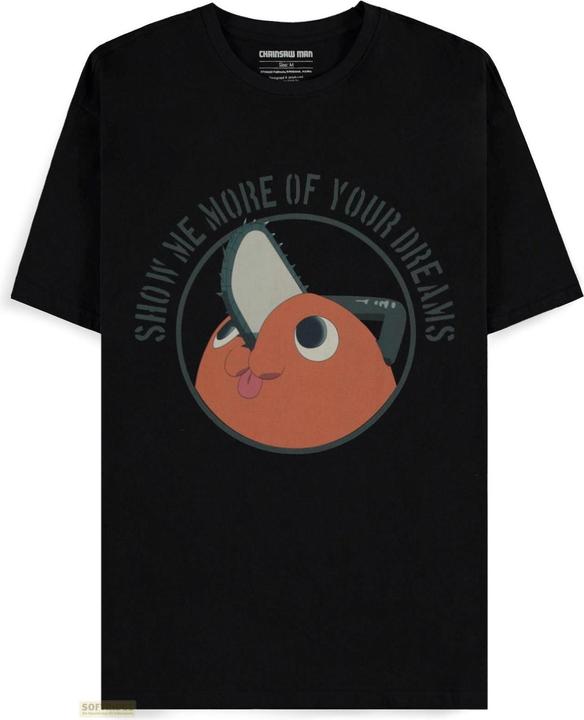 Difuzed Chainsaw Man - Show Me Your Dreams Men's Short Sleeved T-shirt - XL (XL)