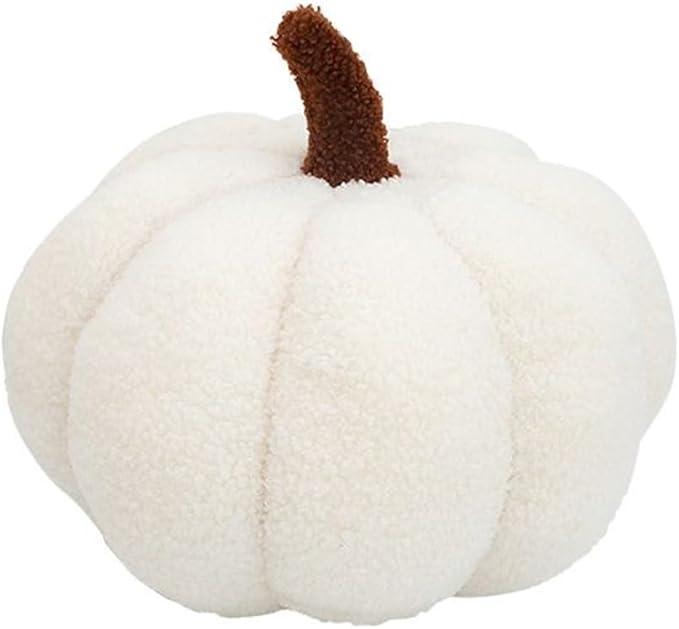 Image du produit Alopini Oreiller en peluche citrouille - Oreiller décoratif pour la maison - Convient aux nourrissons et