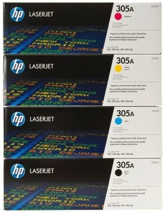 Image du produit HP K/305A Toner Rainbow Kit CMYK (M, CF, C, Y)