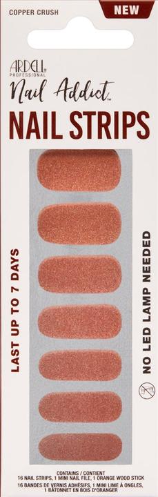 Immagine prodotto Ardell Nail Addict Nail Strips Copper Crush 16 Stk