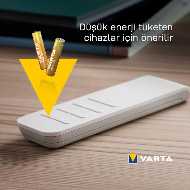 Actual product image Varta Longlife (4 pcs., AAA, 1200 mAh)