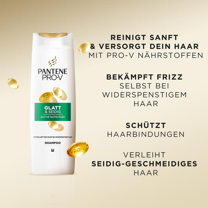 Image du produit Pantene Pro-V Lisse & Soyeux (1000 ml, Shampoing liquide)