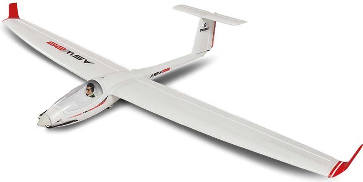 Actual product image Derbee ASW-28 Elektrosegler PNP - 200cm (Glider)