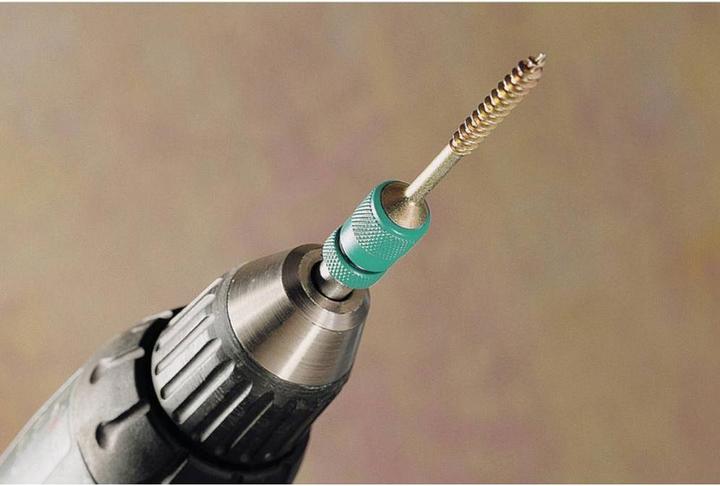 Actual product image wolfcraft Bit Holder With Depth Stop and Ring Magnet (60mm)