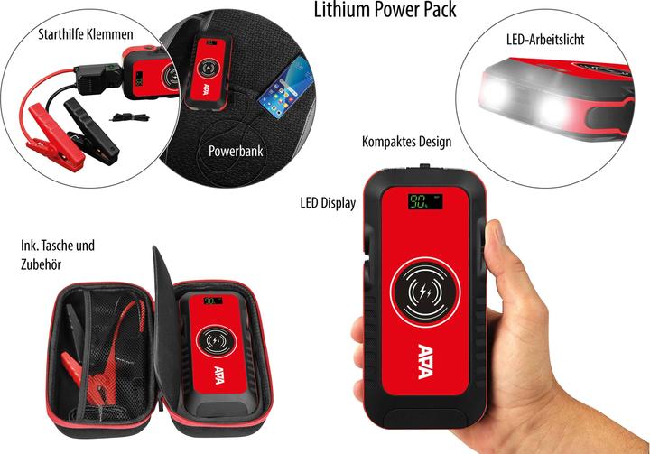 Produktbild APA Powerpack (1200 A, 16000 mAh)