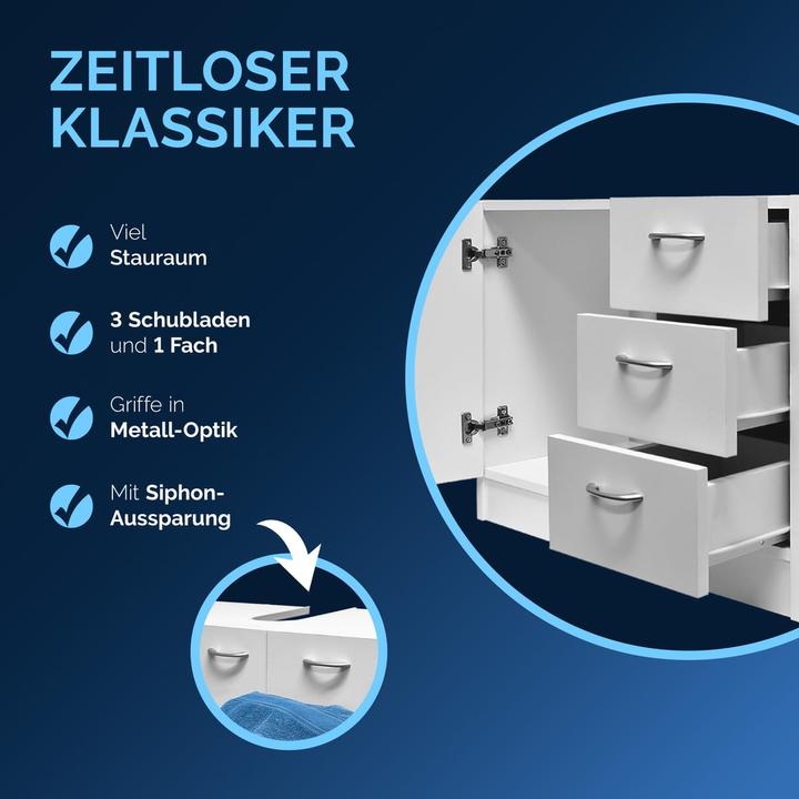 Actual product image Casaria Bathroom furniture set