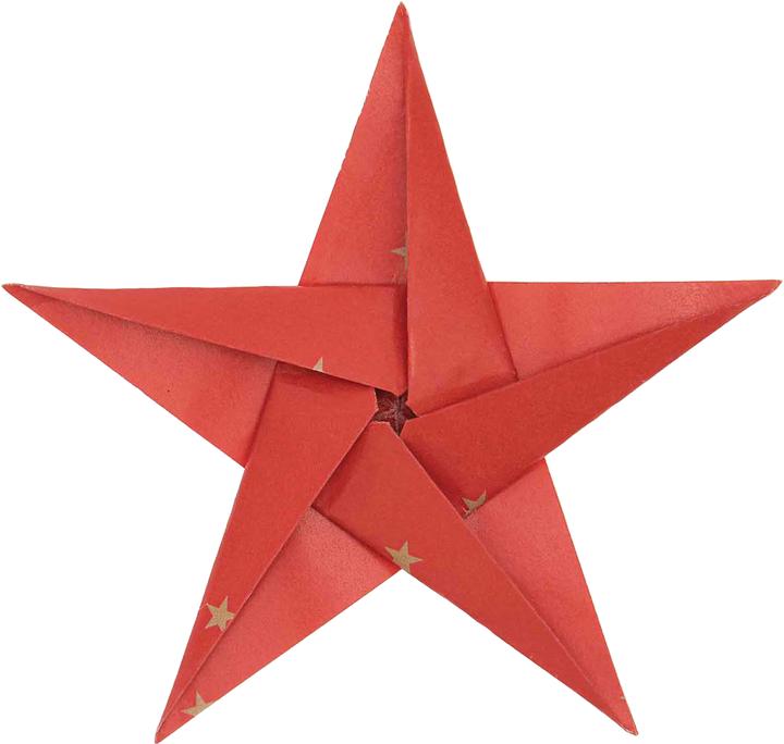 Produktbild Rico Design Faltblätter "Goldsterne", 32 Blatt (130 g/m², 32 x)