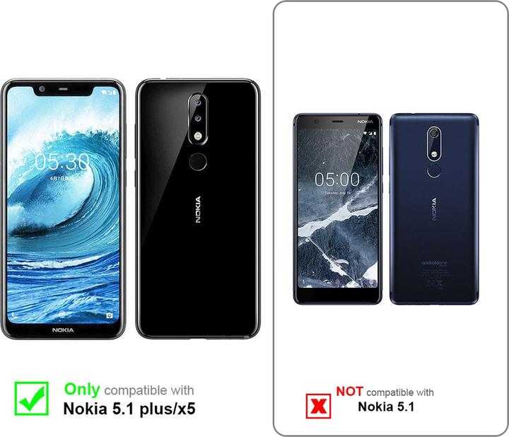 Produktbild Cadorabo Displayschutzglas (1 Stück, Nokia 5.1 Plus)