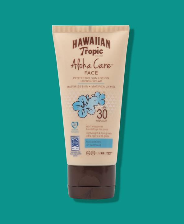 Produktbild Hawaiian Tropic ALOHA CARE FACE sun lotion SPF30 90 ml (Sonnenlotion, SPF 30, 90 ml)