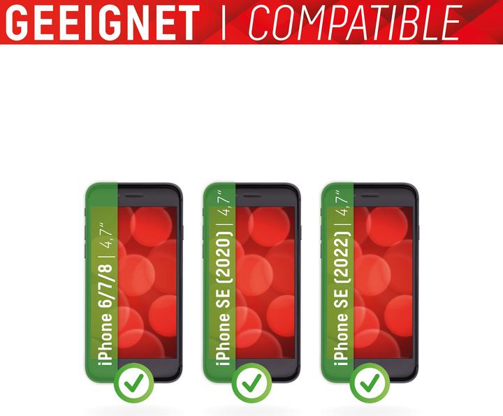 Actual product image Displex Real Glass, 2D Panzerglas (1 Piece, Apple iPhone 6)