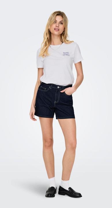Produktbild Only ONLPHINE Hohe Taille Normal geschnitten Jeans-Shorts Jeans-Shorts (XS)