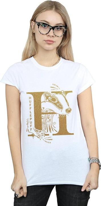 Produktbild Hufflepuff Glitter TShirt (XXL)