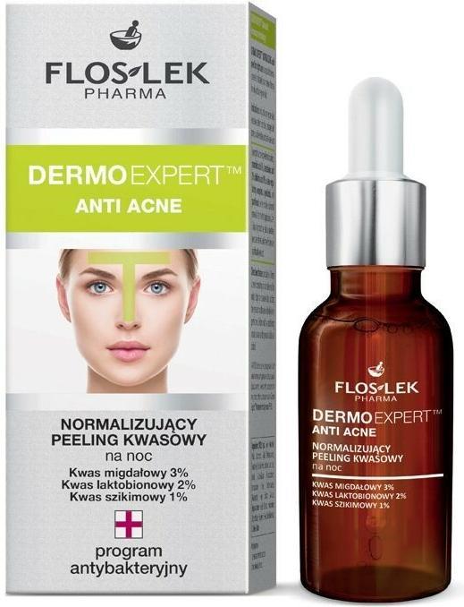 Floslek Pharma Dermo Expert Anti Acne Night Normalizing Acid Peel 30ml (30 ml)