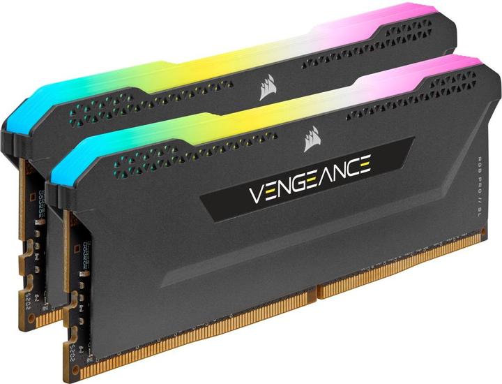 Actual product image Corsair Vengeance RGB Pro SL (2 x 32GB, 3200 MHz, DDR4-RAM, DIMM)