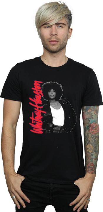 Actual product image Whitney Houston Mens WHITNEY Pose T-Shirt (3XL)
