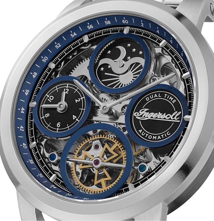 Immagine prodotto Ingersoll 1892 Ingersoll I16003 Orologio da uomo The Arc Automatic 44mm 5ATM (Orologio scheletrato, 44 mm)