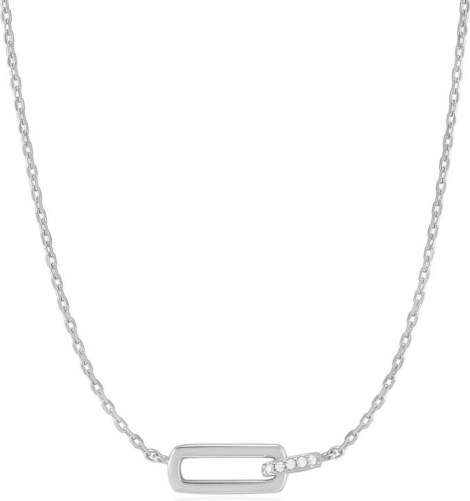 Image du produit Ania Haie Collier Glam Interlock 925 argent sterling (Argent 925, 43 - 48 cm)