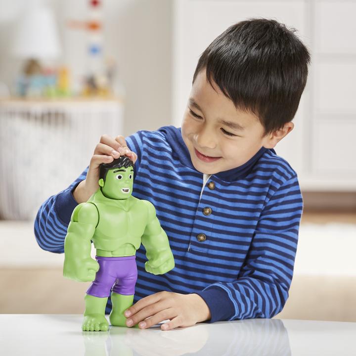 Immagine prodotto Hasbro Butterfly Power Hulk Giocattolo per la scuola dell'infanzia, alto 25 cm Hulk Actio